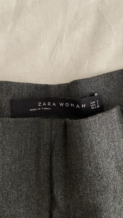 Calças Culottes de cintura subida - ZARA
