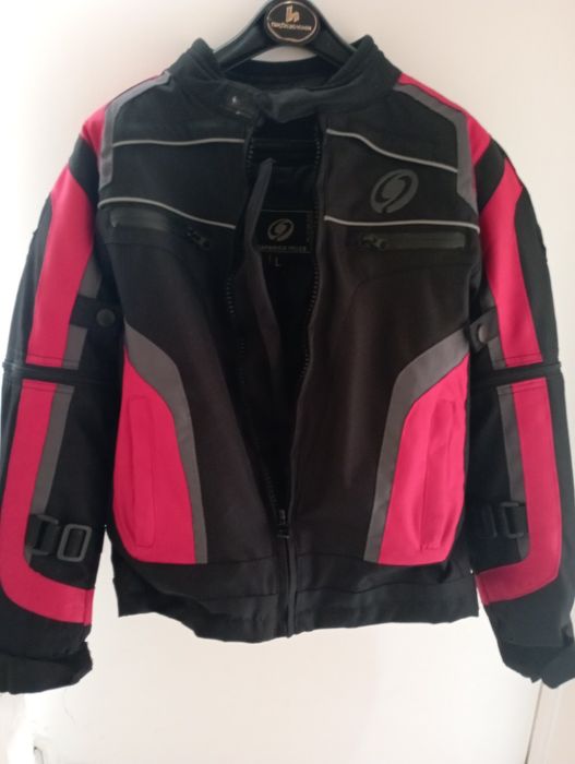 Blusão motard para criança