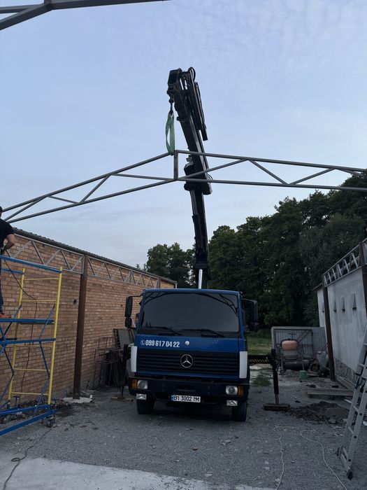 Послуги вантажним транспортом (самоскид, маніпулятор)