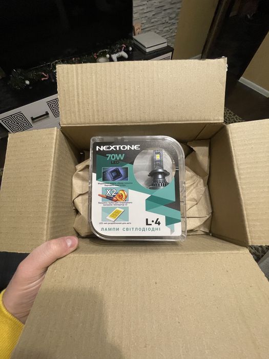 Светодиодные LED лампы для авто NEXTONE L-4 70W новые
