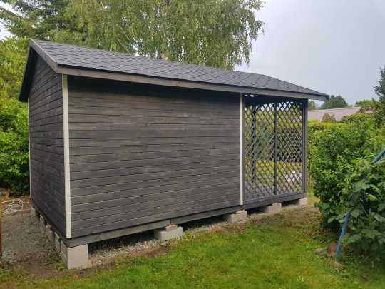 Domek drewniany narzędziowy,gospodarczy,ogrodowy,magazyn,taras, 3x2m