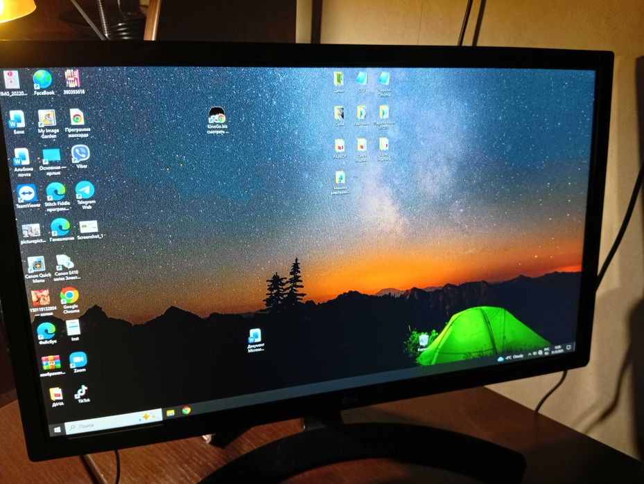 IPS монитор LG серии MP58 05,2017, пользовались 2018-2021, отличное!