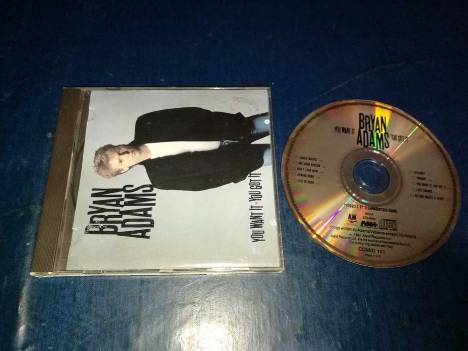 BRYAN ADAMS  - You Want It You Got It CD