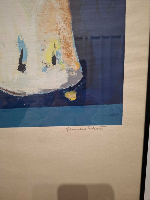 Serigrafia S/Título de Francisco Simões