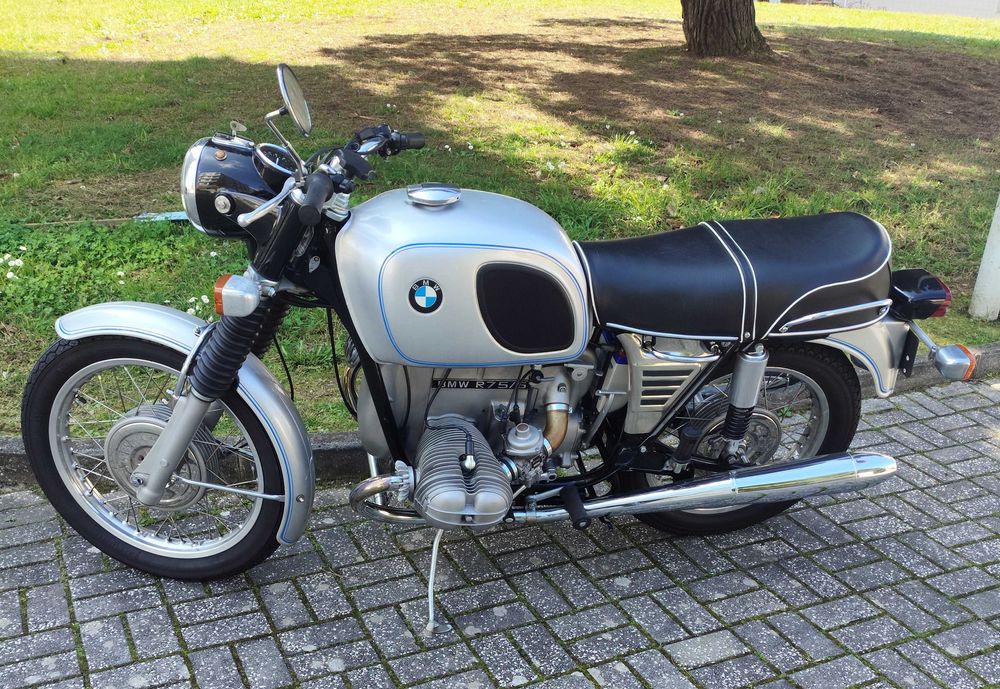 BMW R75/5 1970 Restaurada- Impecável-Clássica-BMW