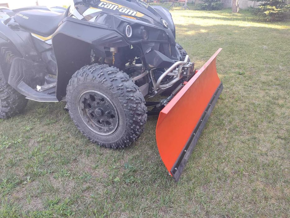 SOLIDNY pług do quada do śniegu szybki montaż GWARANCJA