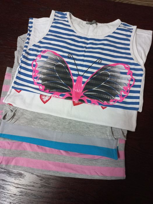 Bluzki na szelkach damskie 5szt r.S