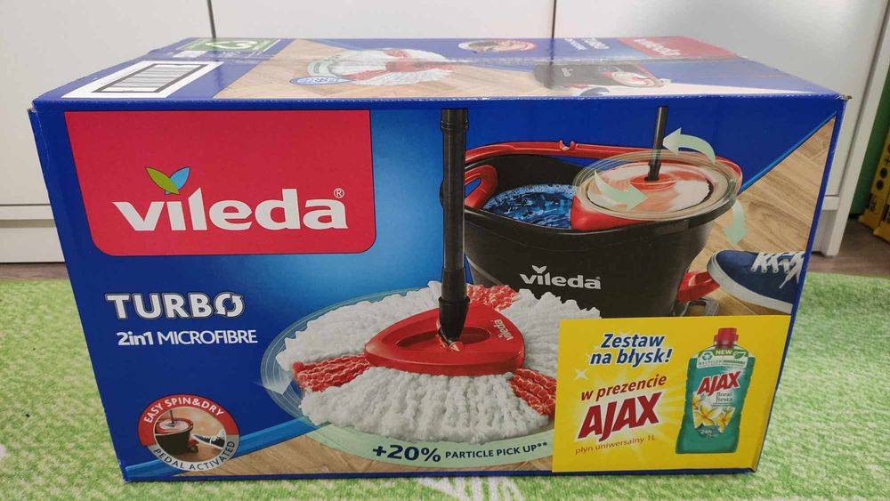 Mop Vileda turbo z prezentem Ajax