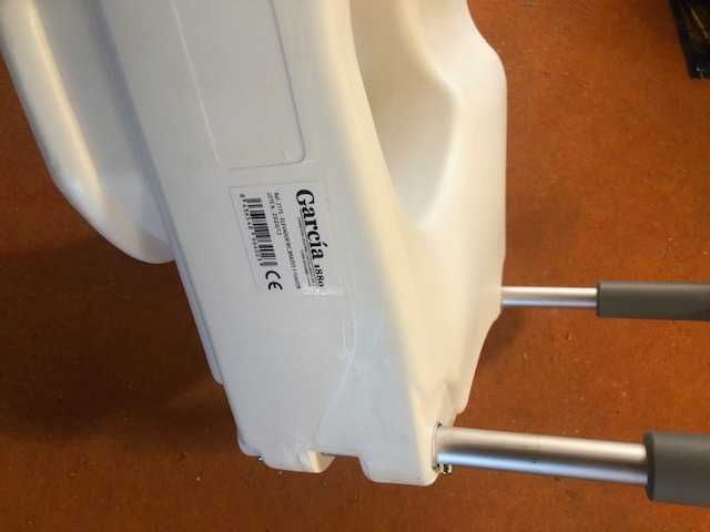 Cadeira duche e assento sanita para idosos