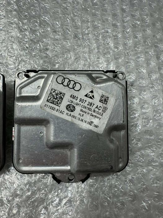 Блок модуль LED фары Audi A4 B9 A5 S5 Q7971 4M0907397AC Оригинал б/У