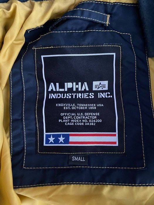 бомбер Alpha Industries Falcon II blue розмір S