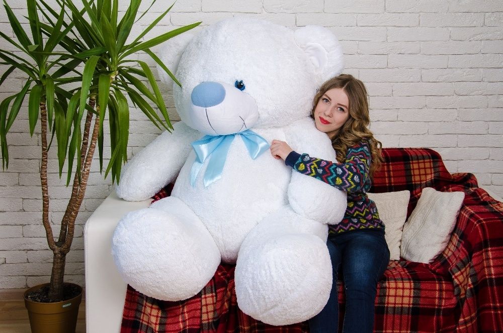 Великий плюшевий ведмедик Бойд 200 см.