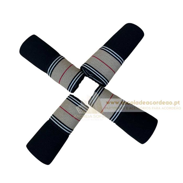 Proteções para correias de ombros para Acordeão ou Concertina