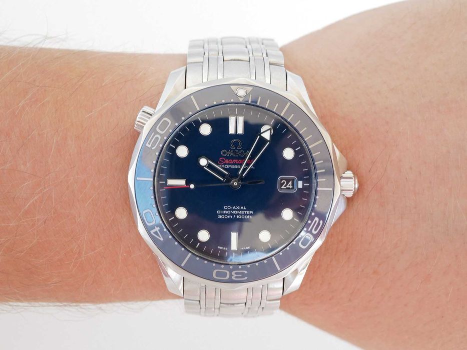 Omega Seamaster Diver 300m Co‑Axial 41mm Blue Ceramic