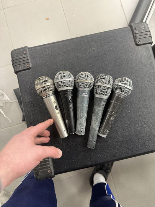 Mikrofony Shure - łacznie 400