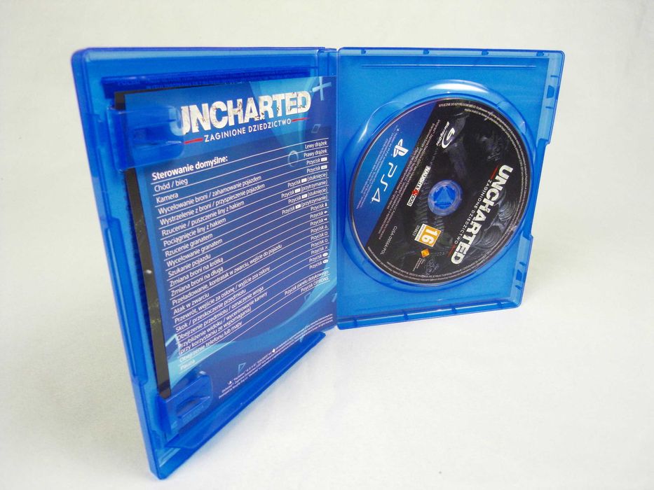 Uncharted Zaginione Dziedzictwo Wersja PL Sony PS4