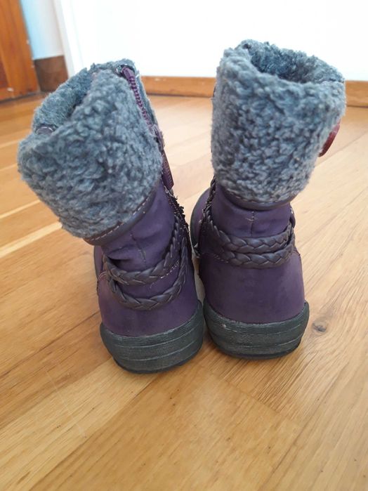 Fioletowe kozaczki Nelli Blu rozm 23