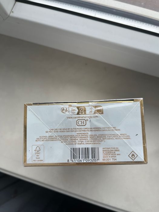 Perfume Carolina Herrera