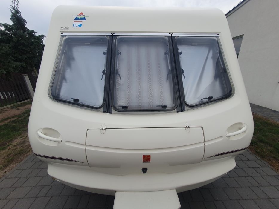 Elddis Wisp 380 2/3 Osoby Przedsionek 12v Docieplona Wc  99r Dmc 1050kg