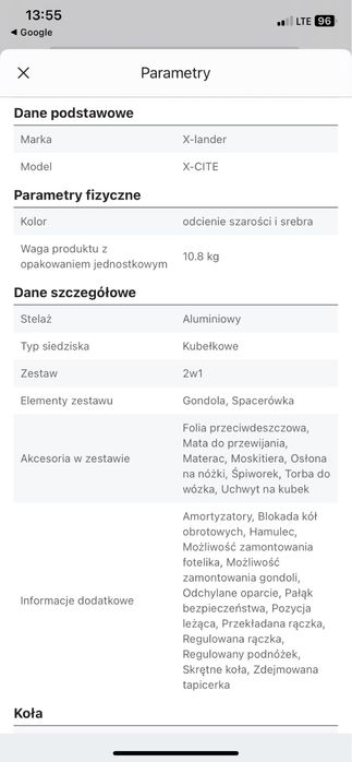 Wózek 2w1  X-Lander