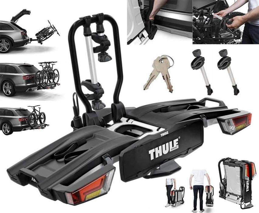 Wynajem bagażnika rowerowego na hak lub bagażnik dachowy