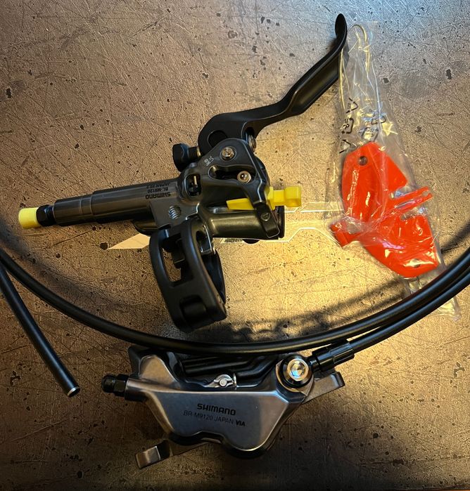 Klamka lewa + zacisk  Shimano XTR M9120 – trail / enduro