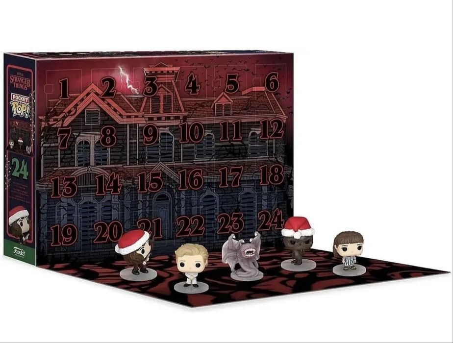 Адвент Календар Funko Pop! Stranger Things (Очень странные дела) 1шт