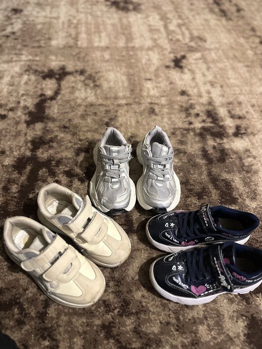 Взуття дитяче, 3 пари, для дівчинки.(унісекс)