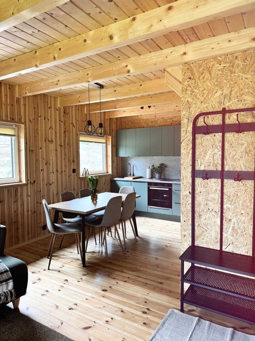 Wynajmę domek nad jeziorem z balią i kominkiem