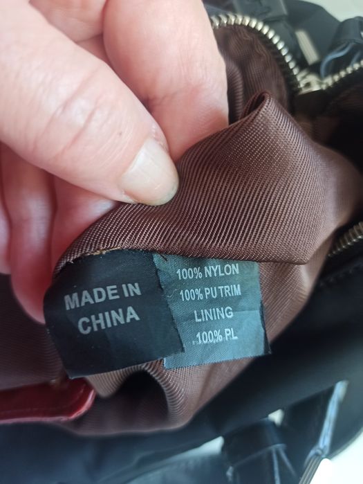 Сумка дорожна чорна Китай