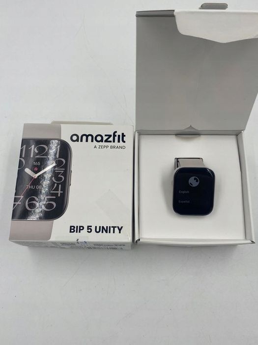 smartwatch amazfit bip 5 unity szary wyświetlacz 1.91" zepp os 3.0