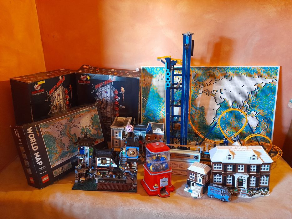 Coleção LEGO de sets de adulto