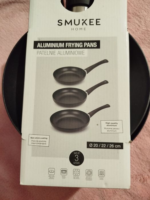 Patenie aluminiowe smukee x3 3 sztuki