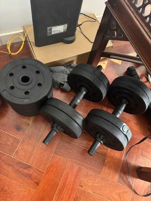 Weights/ halteres; 20 kg