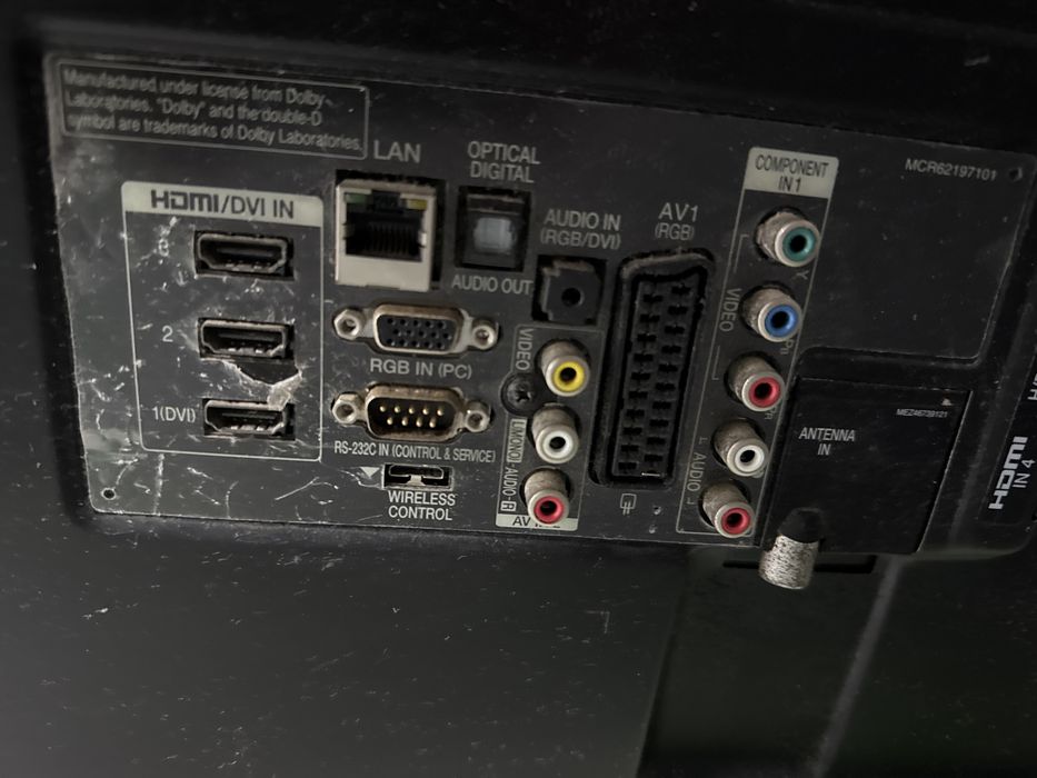 TV LG 42LE5510 com Sem Imagem (para peças ou reparação)