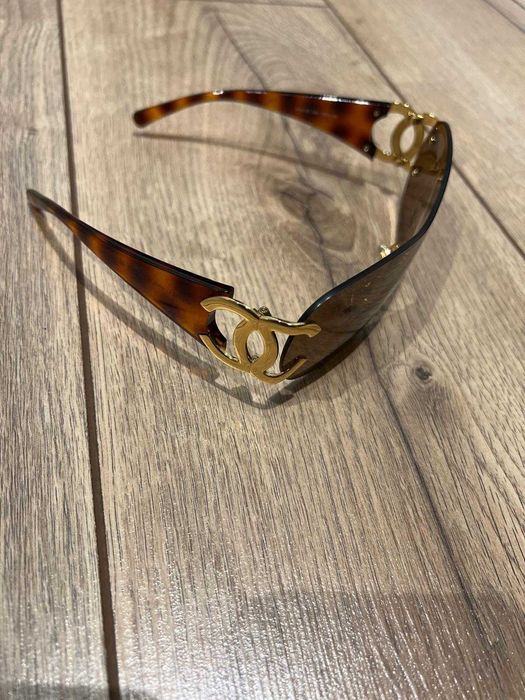 Chanel Okulary przeciwsłoneczne brązowe NOWE damskie