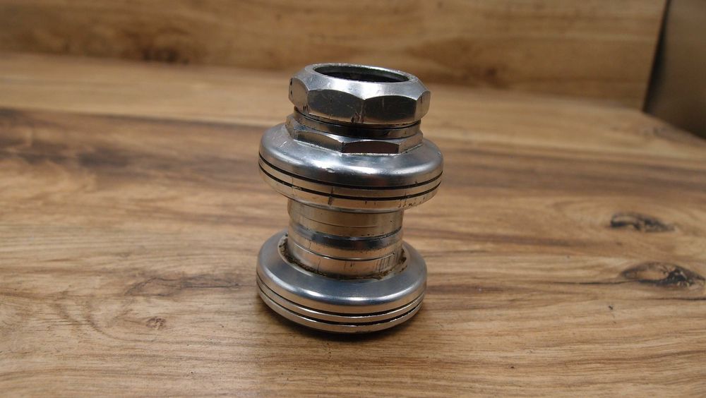 1980s stery rowerowe 25,4 mm chromowane shimano 105 HP-A105 golden arrow