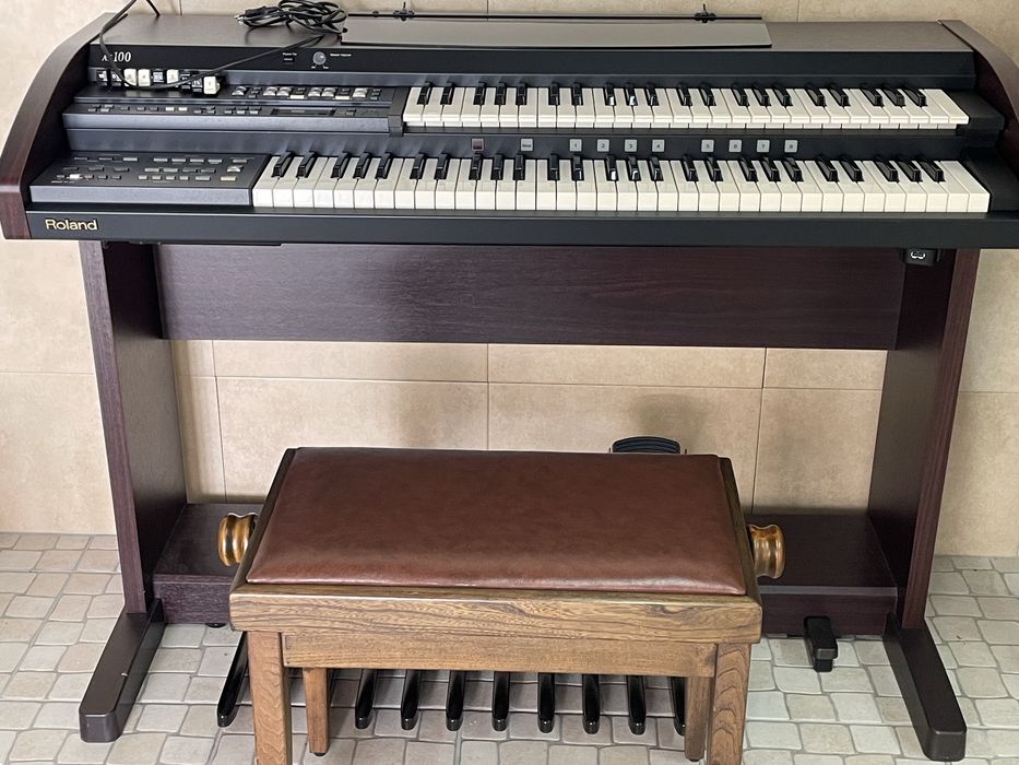 Órgão Roland AT100 + Banco