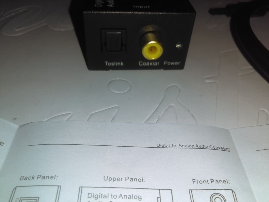 конвертер из цифрового аудио в аналоговое Digital to analog audio con.