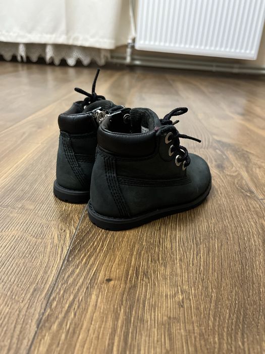 Дитячі шкіряні осінні черевики Timberland розмір 23