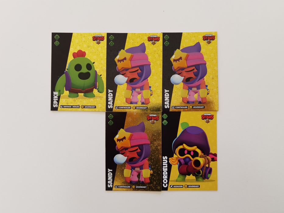 Cromos Brawl Stars (Raros, Lendários, Ultra Raros) - Lisboa, Estrela