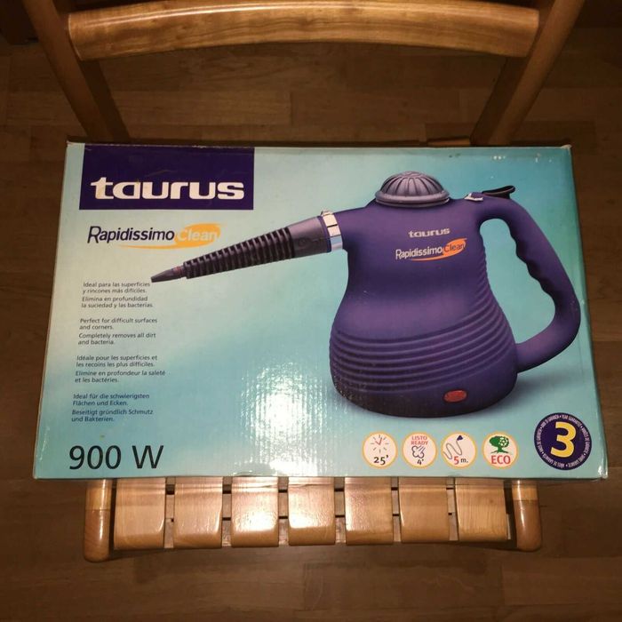 ## Taurus rapidissimo clean 900w (limpeza com vapor de água) ##