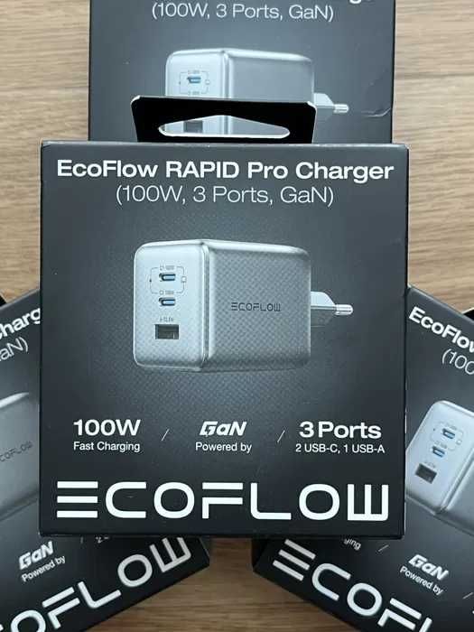 Зарядний пристрій EcoFlow RAPID Pro Charger 100W