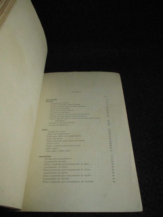 Livro Desportos Atléticos Quintino da Costa Hans Lipka 1941
