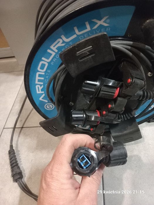 Belden ArmourLux500-4F OS2 9/125 kabel taktyczny światłowodowy 130 m
