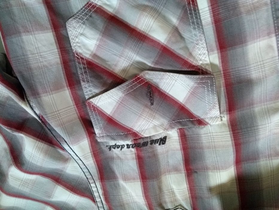 Hipsterska koszula męska w stylu rally D