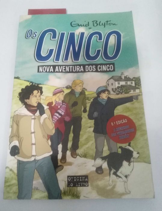 Livro Os Cinco - Nova aventura dos Cinco + Os sete e a Marca Vermelha.