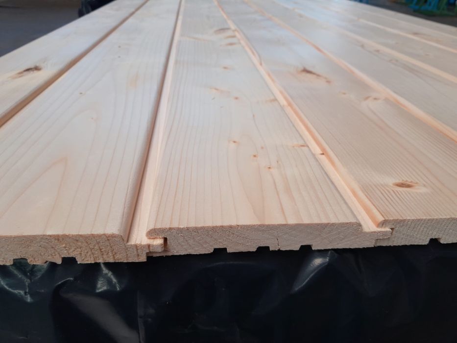 Deska elewacyjna 21x146 mm - profil faza / softline