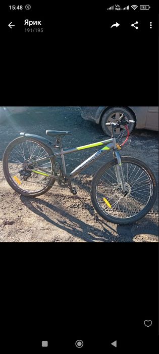 Велосипед спортивный
