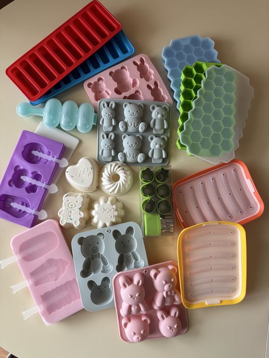 Силіконові форми для випічки, заморозки та прикорму